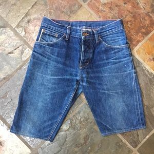 Raleigh Denim Buttonfly Shorts